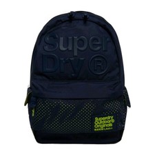 Superdry navy backpack with - superdry,