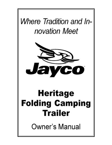 2000 jayco heritage - 2000,