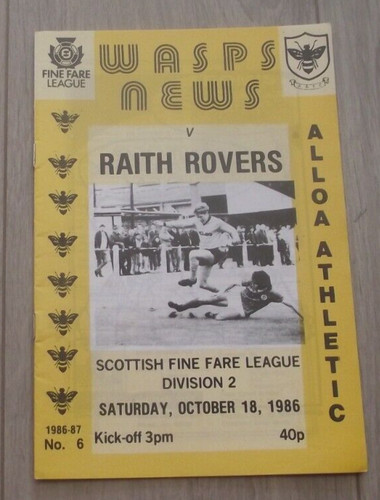 1986 alloa athletic - 1986-87,