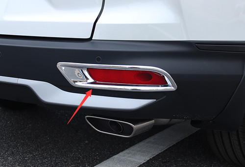 Rear fog light - lamp, trim