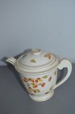 Limoges porcelain teapot in