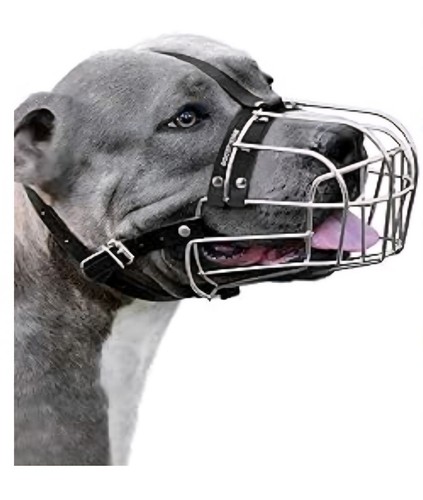 Metal wire basket - dog, muzzle