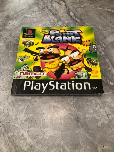 Point blank ps1 playstation - point,