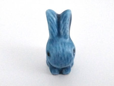 Vintage Sylva Blue Small 5cm Rabbit - design nos.1400 - tiny