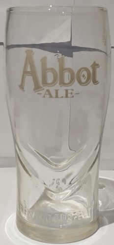 2014 abbot ale branded pint - 2014,