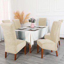 XL Size Velvet Dining Chair