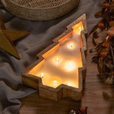 Festive Feeling Wooden Shaped