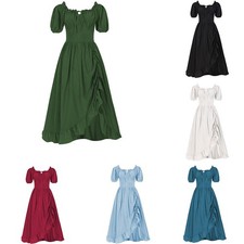 Women A Line Renaissance Dress