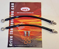 HEL CORTINA CAPRI COSWORTH REAR CALIPER CONVERSION S/S BRAKE LINES HOSES PIPES