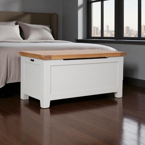 Blanket box storage - blanket, ottoman
