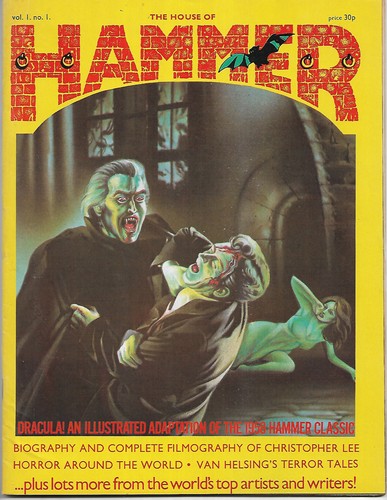 Horror magazine house of - horror, magazine: