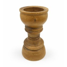 Hand Turned Wooden Candle