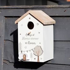 Wooden Caravan Bird House