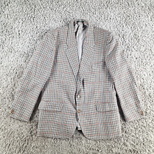 Dunn and Co Blazer Mens 44 Extra Large Cambridge Collection Houndstooth