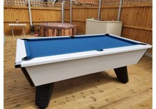 New Outdoor White Wolf Slate Pool Table | 6 or 7ft | Cry Wolf | *HomePoolTables*