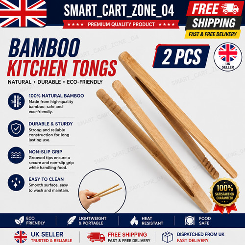 2pcs bamboo wood wooden food - 2pcs,