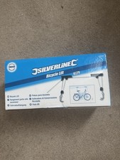 SILVERLINE BICYCLE LIFT Bike Hook Hoist Pulley Storage System - up to 20KG