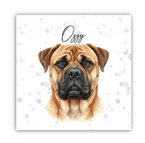 Bullmastiff personalised - bullmastiff,
