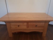 Stunning Solid Wood Coffee Table, with drawers 