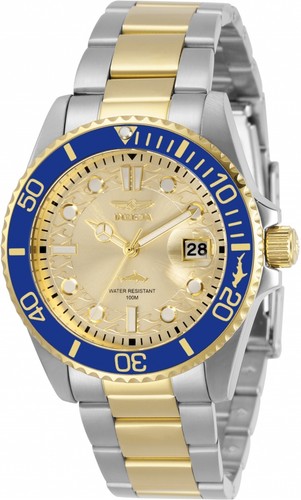 Invicta pro diver quartz gold - pro,