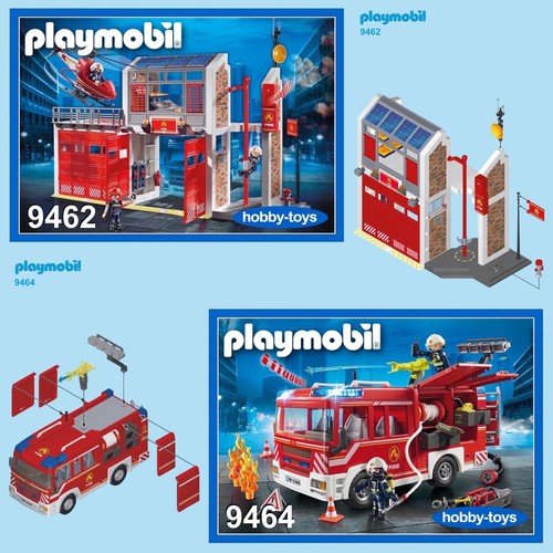 Playmobil 9462 fire station - *,