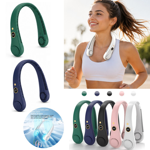 Led neck fan hands free - neck,