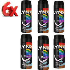 6x Lynx Deodorant Body spray