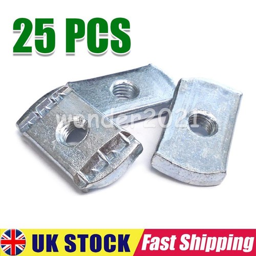 25x unistrut channel nuts - nuts, |