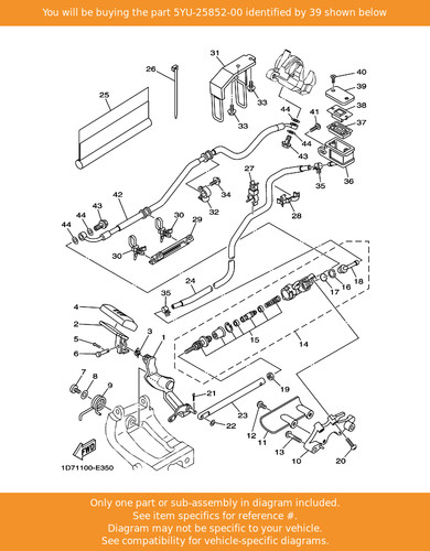 Yamaha cap reservoir - yamaha,