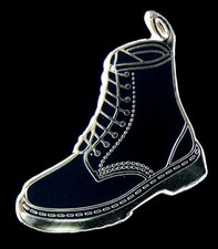 DOC MARTIN BOOT ENAMEL BADGE -