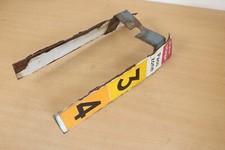 Vintage London TFL Bus/Train/Underground Metal Sign "Fare Stage Pass Zone 3 4"