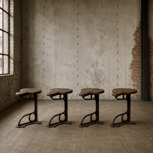 Set four industrial - of,