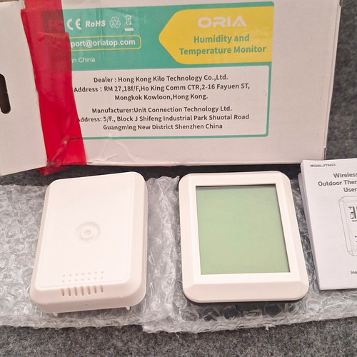 Oria ft0423 wireless weather - wireless,