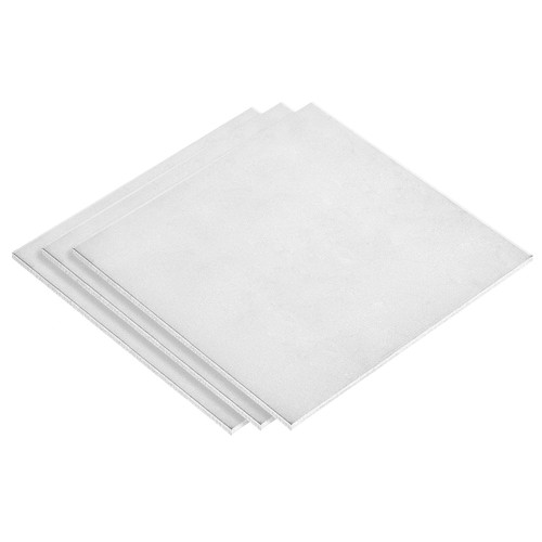 3pcs gr2 titanium - titanium, plate