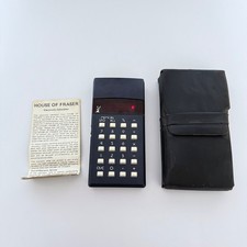 Vintage Rockwell House of Fraser 18F Calculator