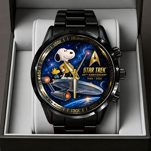 Snoopy star trek 60th - x,