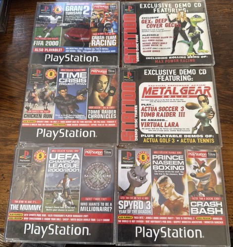 Ps1 official demo games - ps1,