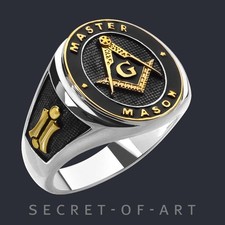 Masonic ring master mason - ring,