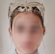 Elves style Bird Tiara Crown .. Silver  .. From Film lord of the rings