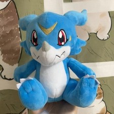 Digimon V-mon 21cm Plush Doll Ornament Pillow Stuffed Toy Plushie Pendant Gift