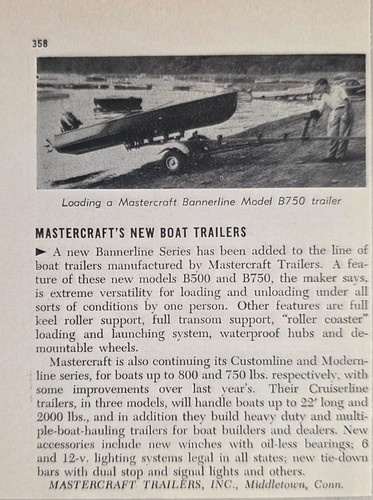 956 print mastercraft - !956,