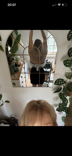 Zara feather trim black dress - trim,