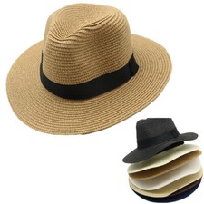 Summer Panama Straw Hat Women