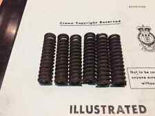 DAIMLER FERRET - PERISCOPE RETAINING LEVER SPRING - VEHICLE SET X6 (FV4703)