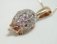 9ct Gold Large Heavy  Red