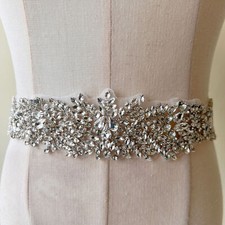 Iron on Rhinestone Applique