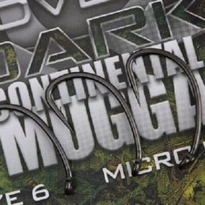GARDNER COVERT DARK CONTINENTAL MUGGA HOOKS MICRO BARBED ALL SIZES
