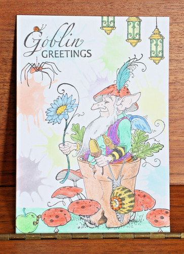 Goblin greetings garden - goblin,