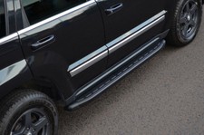Black Aluminium Side Steps