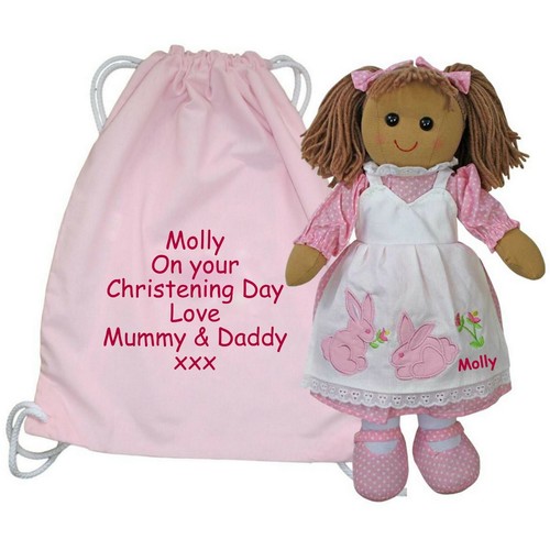 Personalised rag doll - personalised,